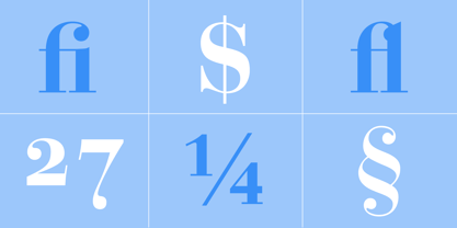 Bauer Bodoni Font Poster 6